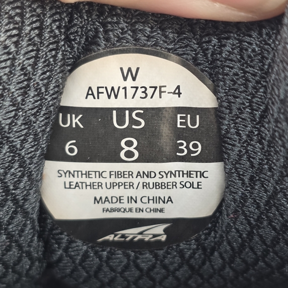 Altra Womens Torin 3.0 Zero Drop Grey Pink Running Shoes AFW1737F-4 Size 8 - Picture 14 of 14